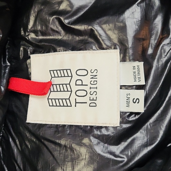 Topo Designs Men's Puffer Jacket size Small - Picture 3 of 16